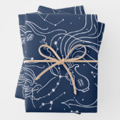 Aquarius Geschenkpapier Set (Beispiel)