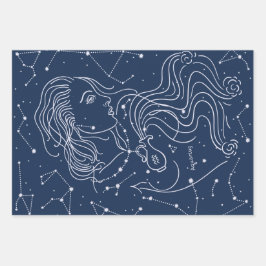 Aquarius Geschenkpapier Set