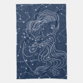 Aquarius Geschirrtuch (Vertikal)