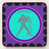 Aquarius-Getränke-Coaster Getränkeuntersetzer (Vorderseite)