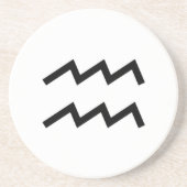 Aquarius Getränkeuntersetzer (Vorne)