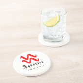 Aquarius Getränkeuntersetzer (Seite)