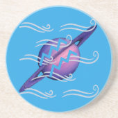 Aquarius Getränkeuntersetzer (Vorne)