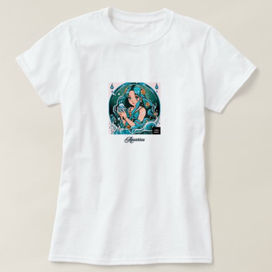 Aquarius Girl T-Shirt (Design vorne)