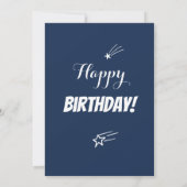 Aquarius Girl Zodiac Sign Einladung (Rückseite)