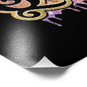 Aquarius Girls Black Queen Fotodruck (Ecke)