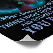 Aquarius Girls Black Queen Januar Februar Poster (Ecke)