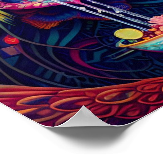 Aquarius Goddess Poster (Ecke)