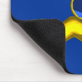 AQUARIUS / GOLD ZODIAC BIRTHDAY JEWEL MOUSEPAD (Ecke)