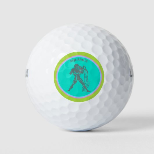 Aquarius Golf Ball (Vorderseite)
