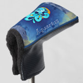Aquarius Golf Headcover (3/4 Vorderseite)