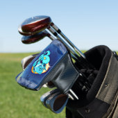 Aquarius Golf Headcover (In Situ)