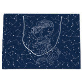 Aquarius Große Geschenktüte (Vorderseite)