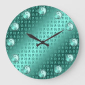 Aquarius Große Wanduhr (Vorderseite)