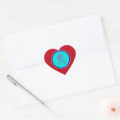Aquarius Heart Sticker (Umschlag)