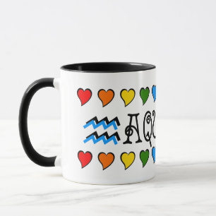 Aquarius Hearts Tasse