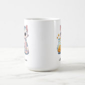 Aquarius Himmels-Zodiakustasse - Rosa Wassermann Kaffeetasse (Mittel)