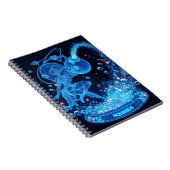 Aquarius Holographic Zodiac-Notebook Notizblock (Rechte Seite)