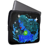 Aquarius Horoscope Star Sign Laptopschutzhülle (Vorne Rechts)
