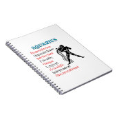 Aquarius Horoscope Zodiac Sign Notizblock (Rechte Seite)