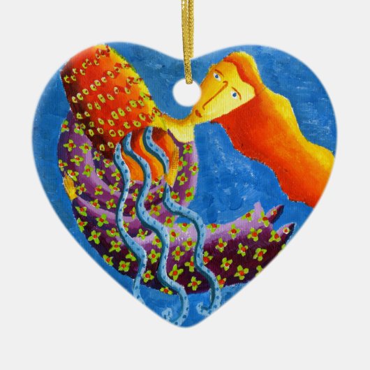 Aquarius Horoscope Zodiac Star Sign Keramik Ornament (Vorne)