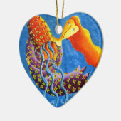 Aquarius Horoscope Zodiac Star Sign Keramik Ornament (Links)