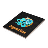 Aquarius-Illustration Fliese (Seite)