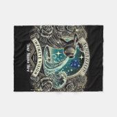 Aquarius "Infinite Vision" Fleece Blanket (Vorderseite (Horizontal))