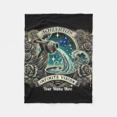 Aquarius "Infinite Vision" Fleece Blanket (Vorderseite)