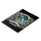Aquarius "Infinite Vision" SpiralNotebook Notizblock (Linke Seite)