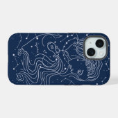 Aquarius iPhone 15 Hülle (Rückseite (Horizontal))