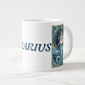 Aquarius Jumbo-Tasse (Vorderseite Rechts)