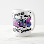 Aquarius Kaffeetasse (VorderseiteRechts)