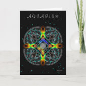 Aquarius Karte (Vorderseite)