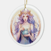 Aquarius Keramik Keramik Ornament (Links)