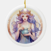 Aquarius Keramik Keramik Ornament (Hinten)