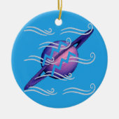 Aquarius Keramik Ornament (Vorne)