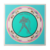 Aquarius Keramik Tile Fliese (Vorderseite)