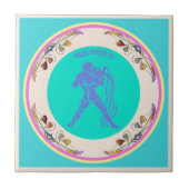 Aquarius Keramik Tile Fliese (Vorderseite)