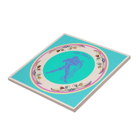 Aquarius Keramik Tile Fliese (Seite)