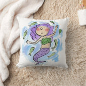 Aquarius Kissen (Decke)