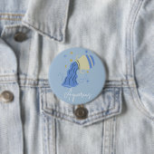 Aquarius-Knopfabzeichen Button (Beispiel)
