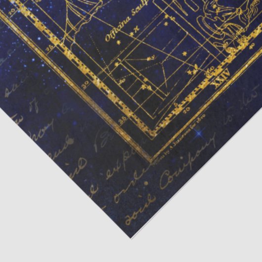 Aquarius-Konstellationspapier Seidenpapier (Ausschnitt)