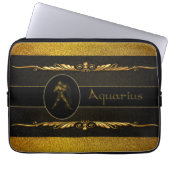 Aquarius Laptopschutzhülle (Vorderseite)