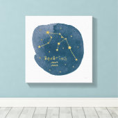 Aquarius Leinwanddruck (Insitu (Holzboden))