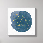 Aquarius Leinwanddruck (Vorderseite)