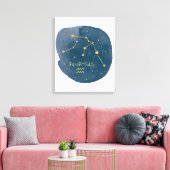 Aquarius Leinwanddruck (Insitu (Wohnzimmer))