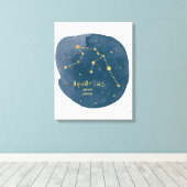 Aquarius Leinwanddruck (Insitu (Holzboden))