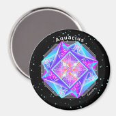 Aquarius Magnet (Vorderseite/Rückseite)