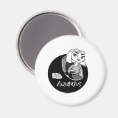 Aquarius Magnet (Vorderseite/Rückseite)
